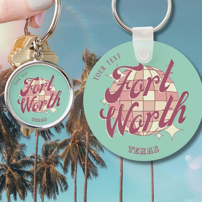 Fort Worth Texas accessory gift  Keychain (Creator Uploaded)