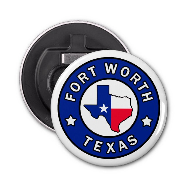 Fort Worth Texas Bottle Opener (Front)