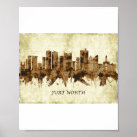 Fort Worth Texas Cityscape