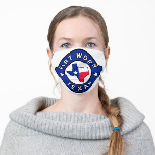 Fort Worth Texas Cloth Face Mask