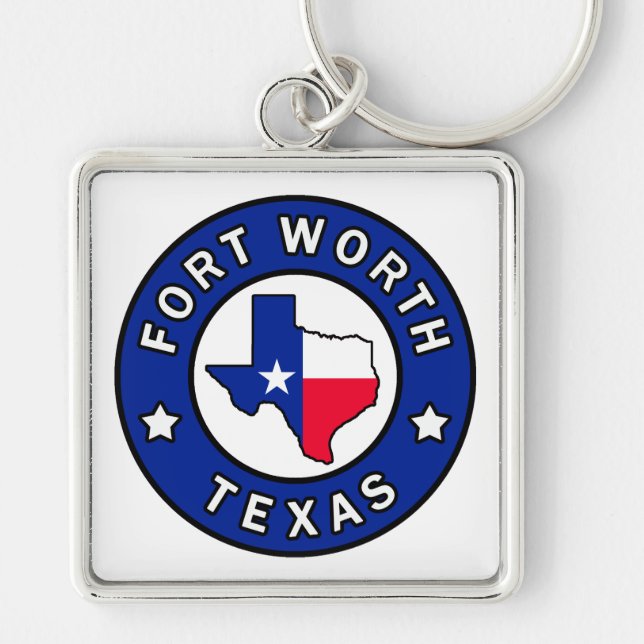 Fort Worth Texas Keychain (Front)