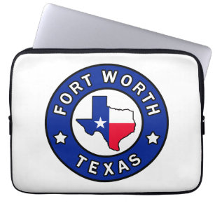 Fort Worth Texas Laptop Sleeve