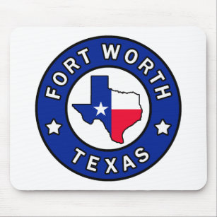 Fort Worth Texas Mouse Pad