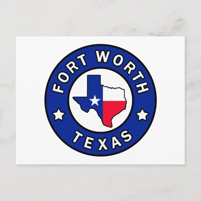 Fort Worth Texas Postcard (Front)
