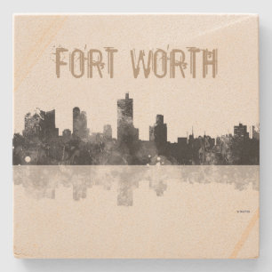 FORT WORTH, TEXAS - Stone Drinks Coaster