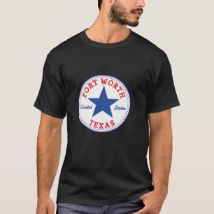 Fort Worth Texas United States of America USA Skat T-Shirt