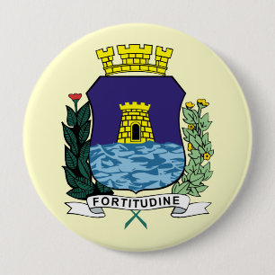Fortaleza Ceara, Brazil 4 Inch Round Button