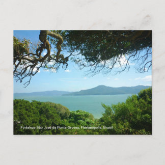 Fortaleza São José, Florianópolis, Brasil. Postcard