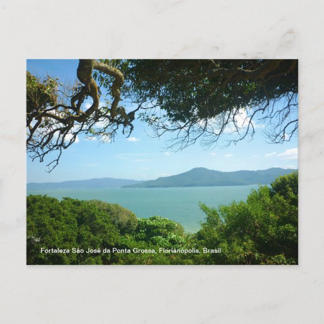 Fortaleza São José, Florianópolis, Brasil. Postcard (Front)