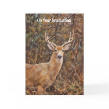 Forte carte d'études Deer Buck N'importe qui