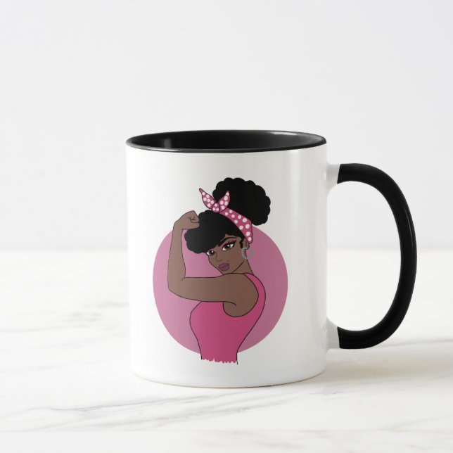 Forte Mug des femmes noires (Droite)
