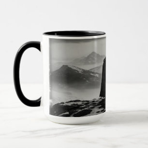 forte Mug guerrier - café Imaginaire noir et blanc