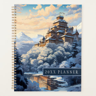 Forteresse de montagne d'hiver