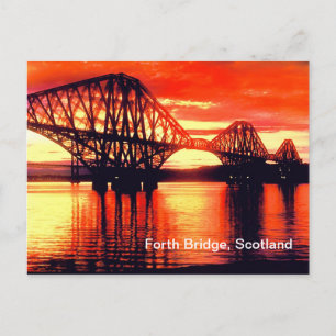 Forth bridge postcard