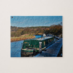 Forth Clyde Canal Scotland Jigsaw Puzzle