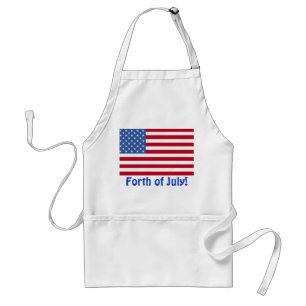 Forth of July Flag Apron
