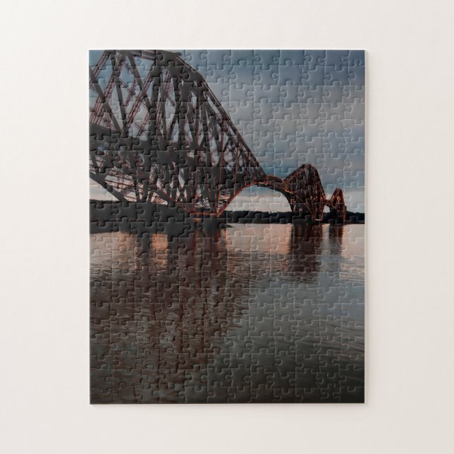 Forth Rail Bridge, Fife Scotland Jigsaw Puzzle (Vertical)