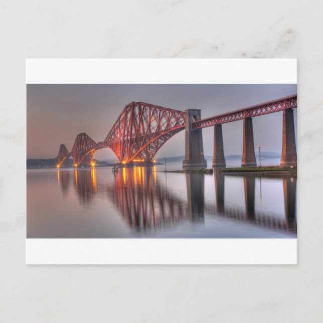 Forth Rail Bridge Postcard (Front)