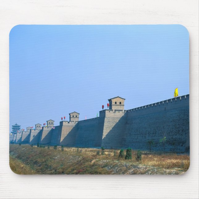Fortification of the old city of Pingyao - China Mouse Pad (Front)