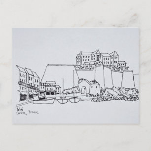 Fortified City of Calvi Corsica, France Postcard