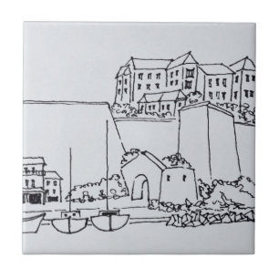 Fortified City of Calvi   Corsica, France Tile