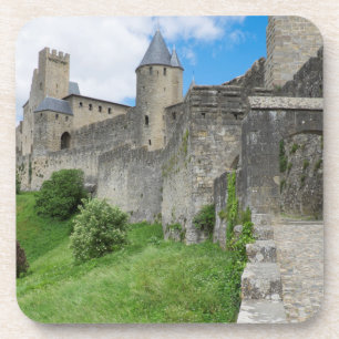 Fortified Wall of Carcassonne Coaster