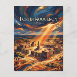 Fortín Boquerón Paraguay Postcard