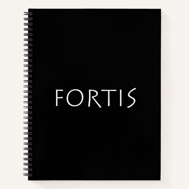 Fortis Notebook (Front)