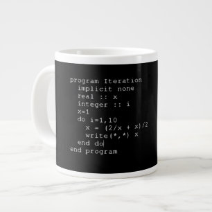 Fortran Source Code Large Coffee Mug