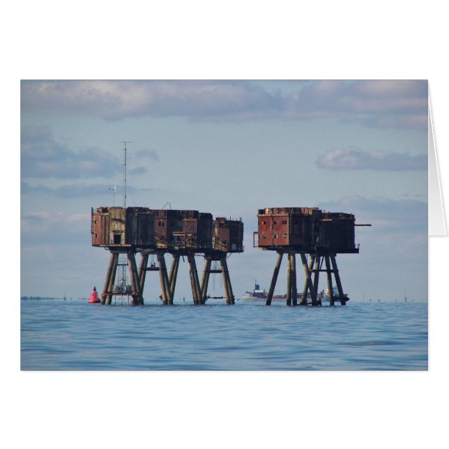 Forts Dans L'Estuaire De La Tamise (Devant horizontal)