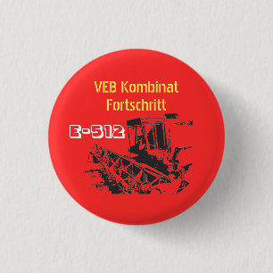 Fortschritt Design DDR 1 Inch Round Button
