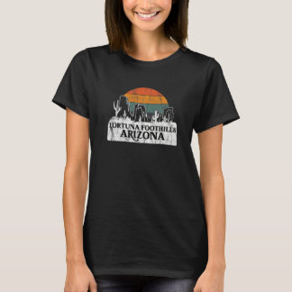 Fortuna Foothills AZ Arizona Vintage sunset cactus T-Shirt