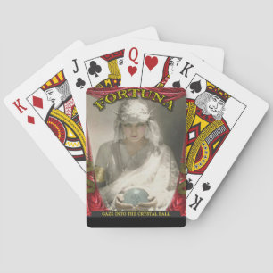 Fortuna Roman Goddess of Luck Playing Cards