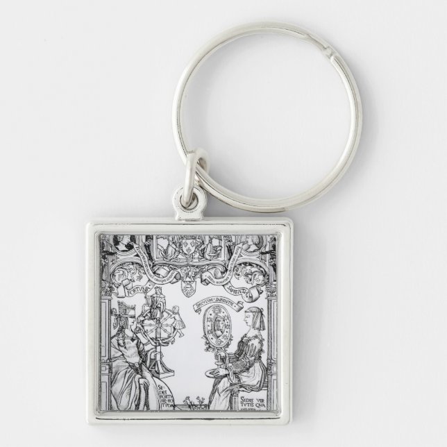 Fortune and Wisdom Keychain (Front)