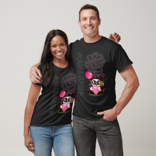 Fortune - Cinq Dieux De Panda Géants T-shirt