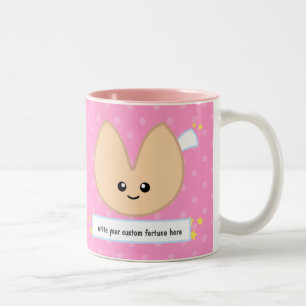 Fortune Cookie Fortune - customizable! Two-Tone Coffee Mug