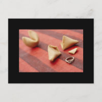 Fortune Cookie Save The Date Postcards