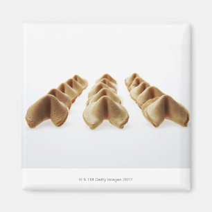 Fortune Cookies in three rows Magnet