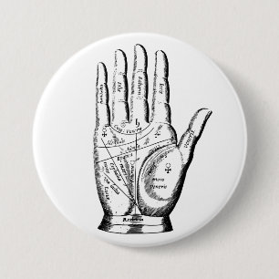 Fortune Teller 3 Inch Round Button