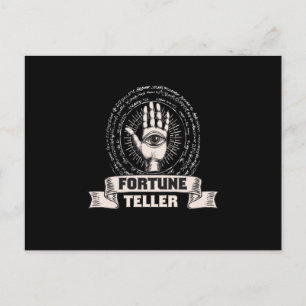 Fortune Teller Fortune Teller Tarot Postcard