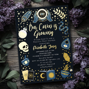 Fortune Teller Future Witchy Boy Baby Shower