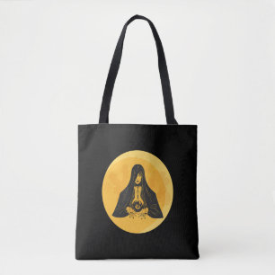 Fortune Teller Magic Ball Moon Tote Bag