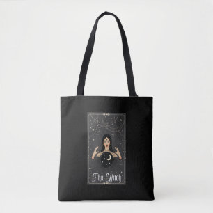 Fortune Teller Magic Ball Tarot Tote Bag