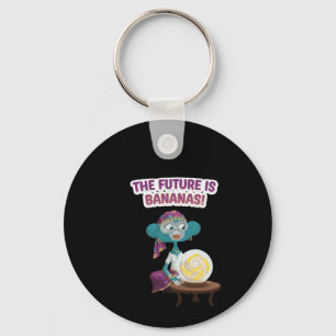 fortune teller monkey keychain