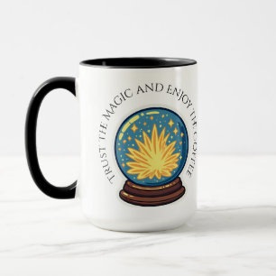 Fortune Teller Orb Halloween Café Mug