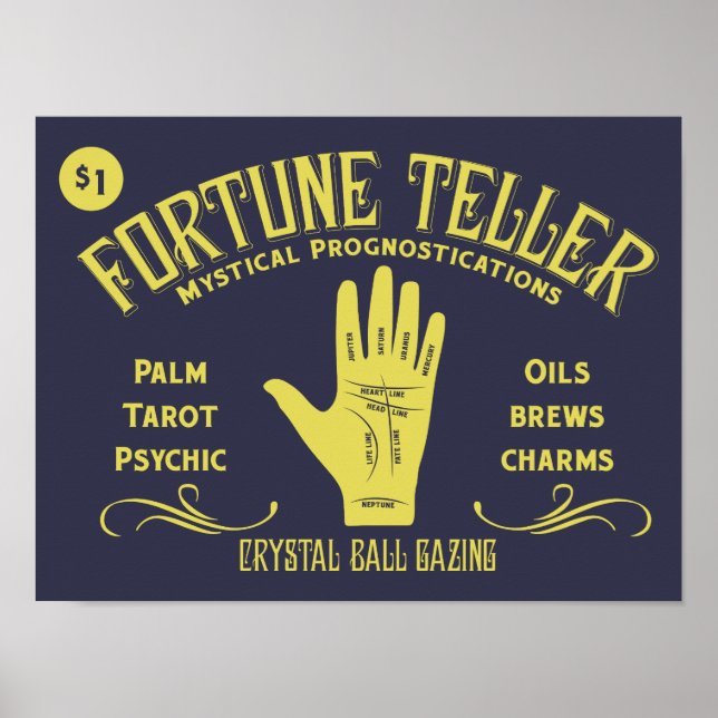Fortune Teller Poster (Front)