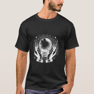 Fortune Teller Psychic Readings Tarot Crystal Ball T-Shirt