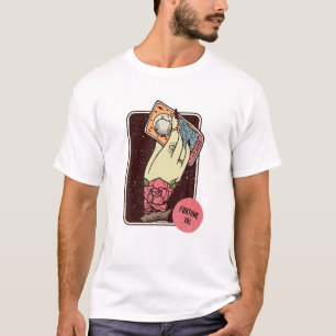 Fortune Teller Tarot Card Reading Witch Aesthetic T-Shirt