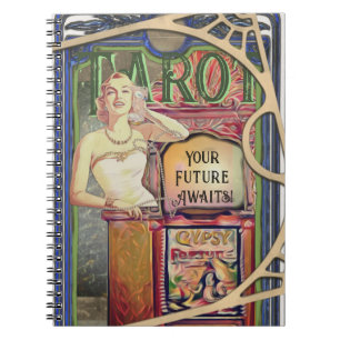 Fortune Teller Tarot Cards Notebook