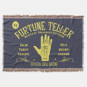 Fortune Teller Throw Blanket